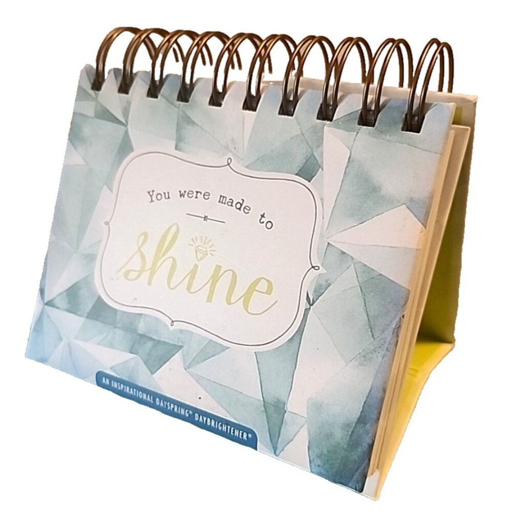 Perpetual Calendar You Were Made To Shine Bible Verses Day Brightener NEW